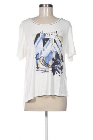 Bluzka damska Barbara Lebek, Rozmiar L, Kolor Biały, Cena 28,99 zł