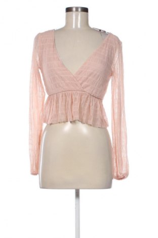 Bluzka damska Bershka, Rozmiar S, Kolor Różowy, Cena 22,47 zł