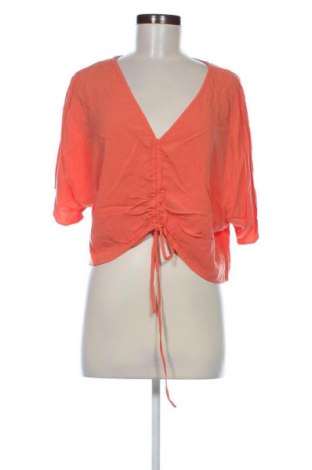 Γυναικεία μπλούζα Bershka, Μέγεθος M, Χρώμα Πορτοκαλί, Τιμή 3,99 €