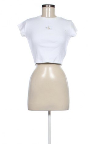 Damen Shirt Calvin Klein Jeans, Größe S, Farbe Weiß, Preis 44,99 €, #133173760