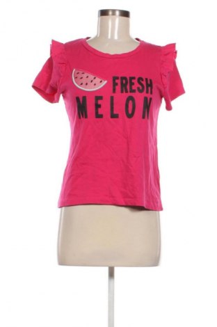 Damski T-shirt Lola & Liza, Rozmiar S, Kolor Różowy, Cena 22,99 zł