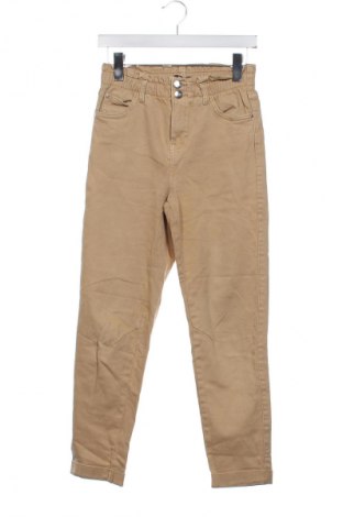 Damskie jeansy Bershka, Rozmiar XXS, Kolor Beżowy, Cena 20,99 zł