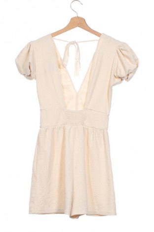Dámská krátka kombinéza  Zara, Veľkosť M, Farba Kremová, Cena  11,07 €