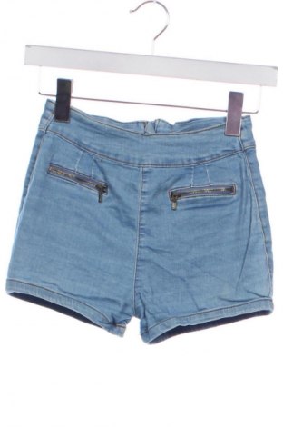 Γυναικείο κοντό παντελόνι Bershka, Μέγεθος XS, Χρώμα Μπλέ, Τιμή 6,99 €