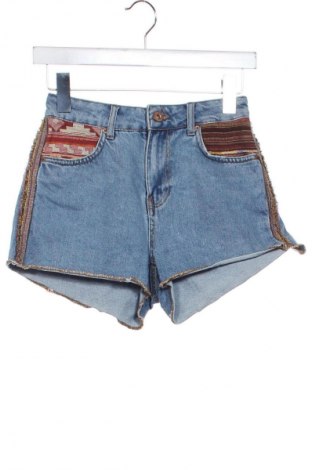 Dámské kraťasy  Bershka, Velikost XS, Barva Modrá, Cena  109,00 Kč