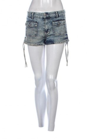 Дамски къс панталон Fb Sister, Размер M, Цвят Син, Цена 3,57 €