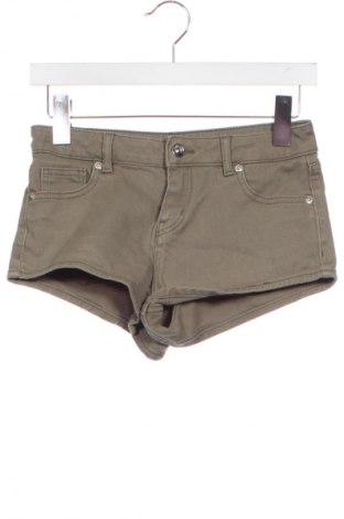 Pantaloni scurți de femei H&M Divided, Mărime XS, Culoare Verde, Preț 10,99 Lei