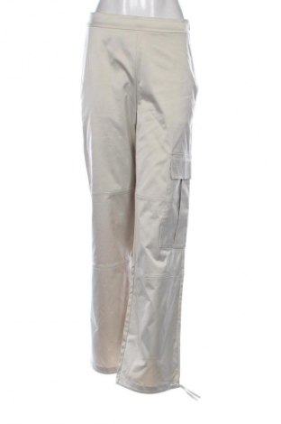 Pantaloni de femei Calvin Klein Jeans, Mărime S, Culoare Bej, Preț 142,99 Lei