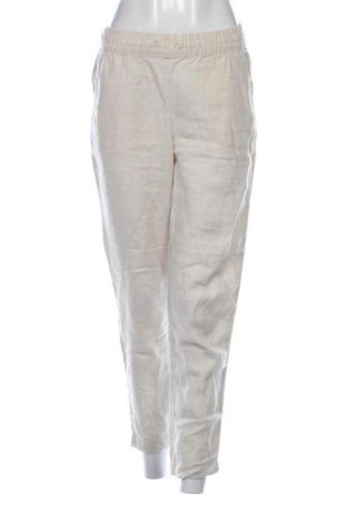 Damskie spodnie H&M, Rozmiar S, Kolor ecru, Cena 28,99 zł