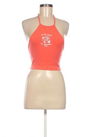 Дамски потник Bershka, Размер S, Цвят Оранжев, Цена 3,06 €