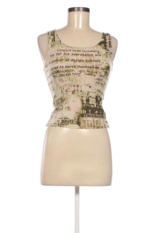 Damska koszulka na ramiączkach Clockhouse, Rozmiar XS, Kolor Kolorowy, Cena 45,99 zł