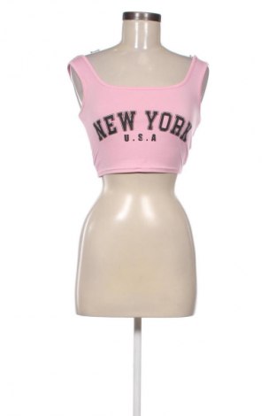 Damska koszulka na ramiączkach SHEIN, Rozmiar XS, Kolor Różowy, Cena 7,99 zł