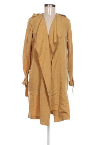 Trench de femei Bershka, Mărime XS, Culoare Bej, Preț 36,99 Lei