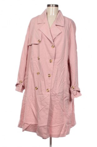 Trench de femei SHEIN, Mărime XXL, Culoare Roz, Preț 62,99 Lei