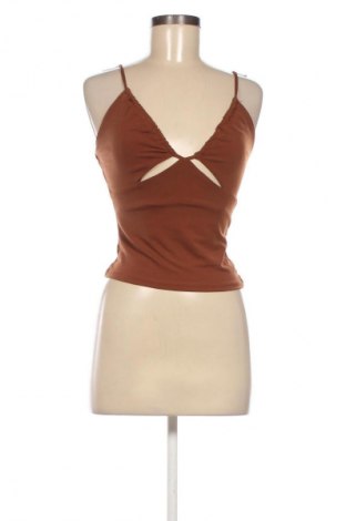 Дамски топ Pull&Bear, Размер M, Цвят Кафяв, Цена 3,06 €