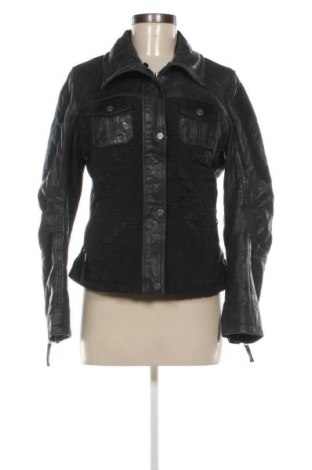 Дамско кожено яке Gipsy, Размер L, Цвят Син, Цена 24,03 €