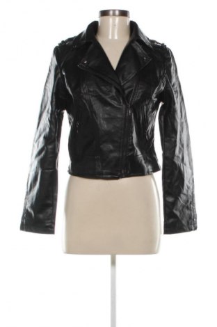 Γυναικείο δερμάτινο μπουφάν Unbranded, Μέγεθος S, Χρώμα Μαύρο, Τιμή 13,99 €