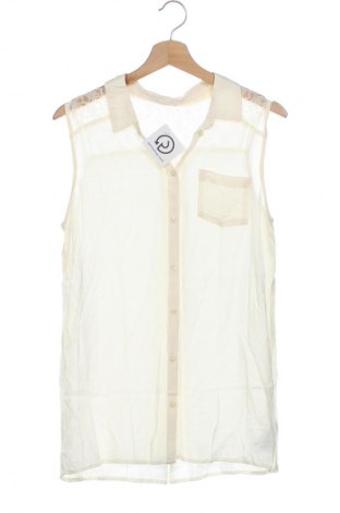 Dziecięca koszula H&M, Rozmiar 14-15y/ 168-170 cm, Kolor ecru, Cena 6,99 zł