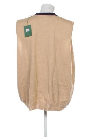 Męski kardigan Charles Colby, Rozmiar 3XL, Kolor Beżowy, Cena 290,99 zł
