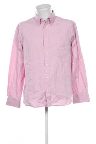 Мъжка риза Marks & Spencer Blue Harbour, Размер XL, Цвят Розов, Цена 6,64 €