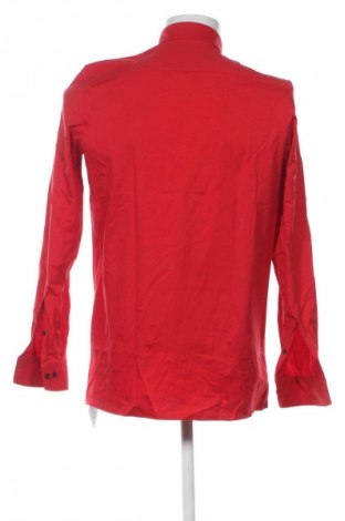 Ανδρικό πουκάμισο Olymp, Μέγεθος M, Χρώμα Κόκκινο, Τιμή 22,99 €