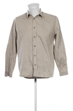 Herrenhemd Unbranded, Größe L, Farbe Beige, Preis € 5,00