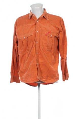Herrenhemd Unbranded, Größe M, Farbe Orange, Preis € 3,99