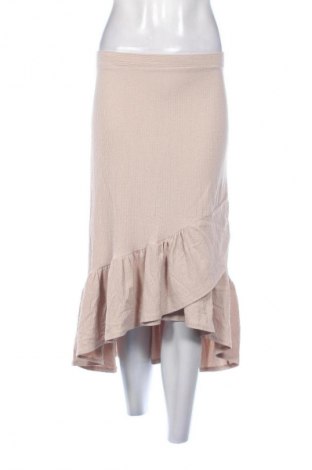 Fustă Unbranded, Mărime L, Culoare Bej, Preț 36,84 Lei