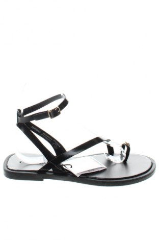 Sandale Bershka, Mărime 40, Culoare Negru, Preț 167,99 Lei, #133275589