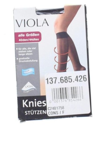 Κάλτσες Viola, Μέγεθος L, Χρώμα Μαύρο, Τιμή 8,74 €, #137685426