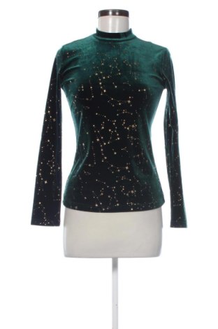 Bluză de femei Allegra K, Mărime XS, Culoare Verde, Preț 31,49 Lei, #137650755