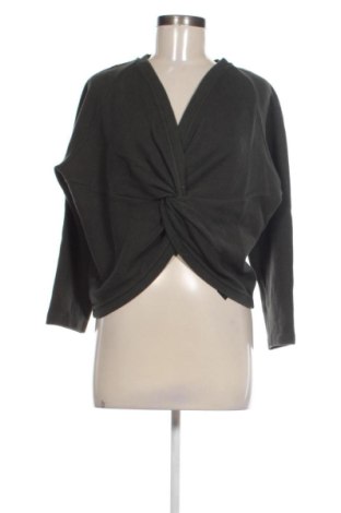 Дамска блуза Massimo Dutti, Размер S, Цвят Зелен, Цена 24,77 €, #137655018