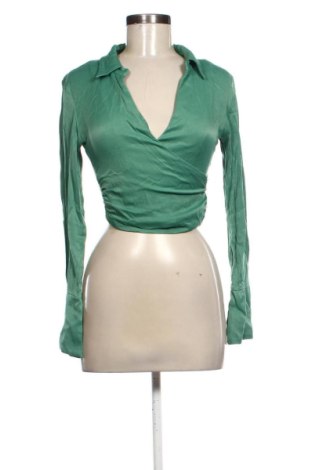 Bluză de femei Zara, Mărime XS, Culoare Verde, Preț 45,00 Lei, #137657351