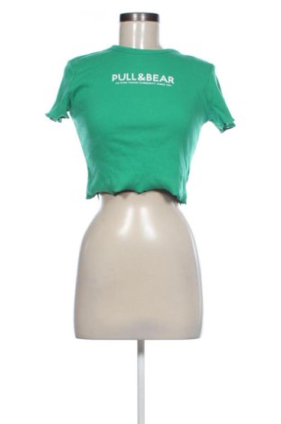 Damen Shirt Pull&Bear, Größe M, Farbe Grün, Preis € 7,00, #137668725