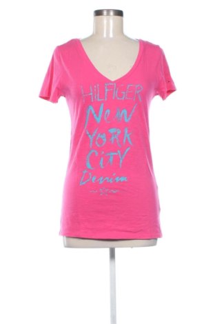 Дамска блуза Hilfiger Denim, Размер M, Цвят Розов, Цена 35,27 €, #137669570