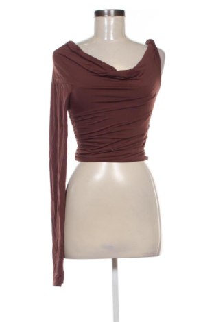 Bluzka damska Zara, Rozmiar S, Kolor Brązowy, Cena 46,57 zł, #137673961