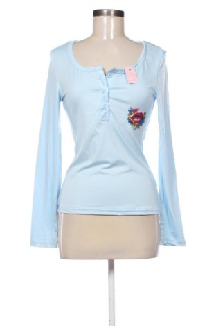 Bluză de femei SHEIN, Mărime M, Culoare Albastru, Preț 66,24 Lei, #137674190