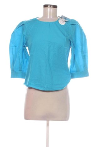 Bluzka damska Stradivarius, Rozmiar S, Kolor Niebieski, Cena 55,65 zł, #137675955