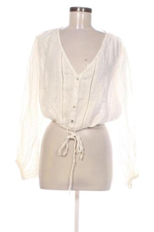 Dámska blúza Pull&Bear, Veľkosť M, Farba Kremová, Cena  5,72 €, #137690449