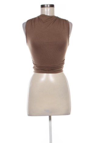 Дамска блуза SHEIN, Размер XS, Цвят Кафяв, Цена 7,43 €, #137696263