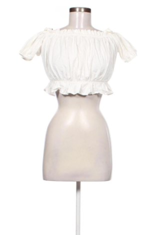 Dámska blúza Bershka, Veľkosť M, Farba Biela, Cena  9,00 €, #137706225