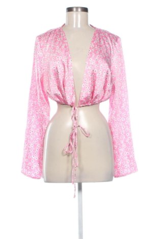 Bluzka damska Bershka, Rozmiar XL, Kolor Różowy, Cena 16,93 zł, #137710783