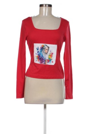 Bluzka damska Unbranded, Rozmiar M, Kolor Czerwony, Cena 48,22 zł, #137711269