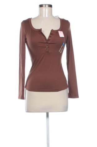 Bluzka damska SHEIN, Rozmiar XS, Kolor Brązowy, Cena 50,97 zł, #137711365