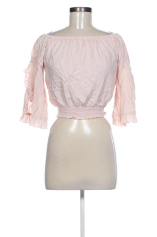 Bluză de femei Bershka, Mărime S, Culoare Roz, Preț 31,49 Lei, #137656940