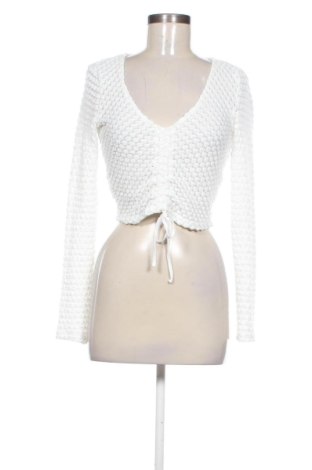 Дамска блуза Bershka, Размер S, Цвят Бял, Цена 7,00 €, #137665088