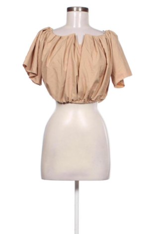 Дамска блуза SHEIN, Размер S, Цвят Бежов, Цена 6,00 €, #137666163