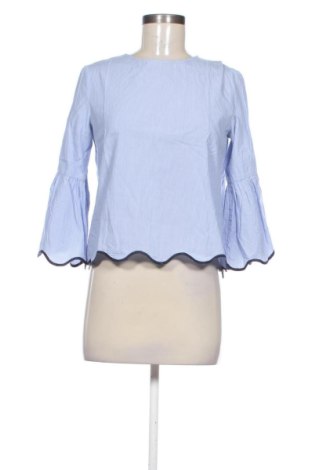 Bluză de femei Zara, Mărime M, Culoare Albastru, Preț 62,00 Lei, #137671184