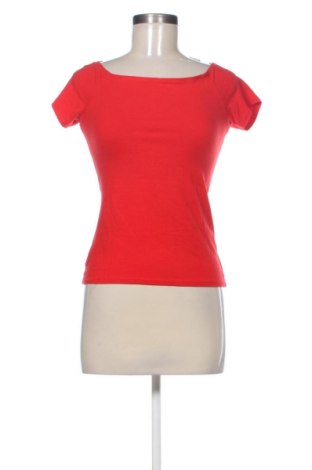 Bluzka damska Amisu, Rozmiar S, Kolor Czerwony, Cena 32,26 zł, #137672678