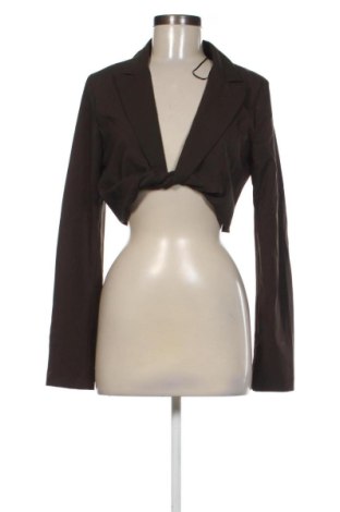 Дамска блуза Zara, Размер L, Цвят Кафяв, Цена 31,82 €, #137676145
